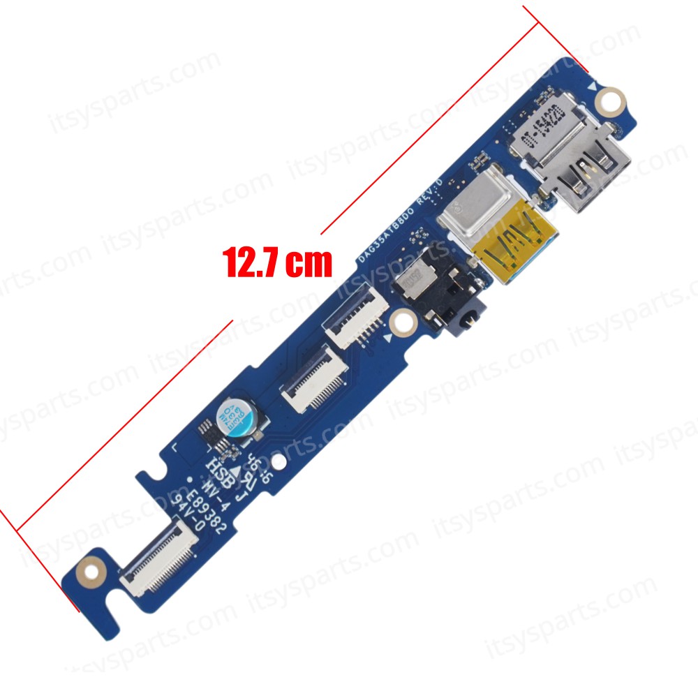 USB Audio Board for Laptop HP Pavilion 15-BC HP Omen 15-AX series DAG35ATB8D0 DAG35TB2AB0 DAG35KTB8C0 858975-001 L06098-001 ( Ref.1-BRD154 ) USB Audio Board for Laptop HP Pavilion 15-BC HP Omen 15-AX series DAG35ATB8D0 DAG35TB2AB0 DAG35KTB8C0 858975-001 L06098-001 ( Ref.1-BRD154 )