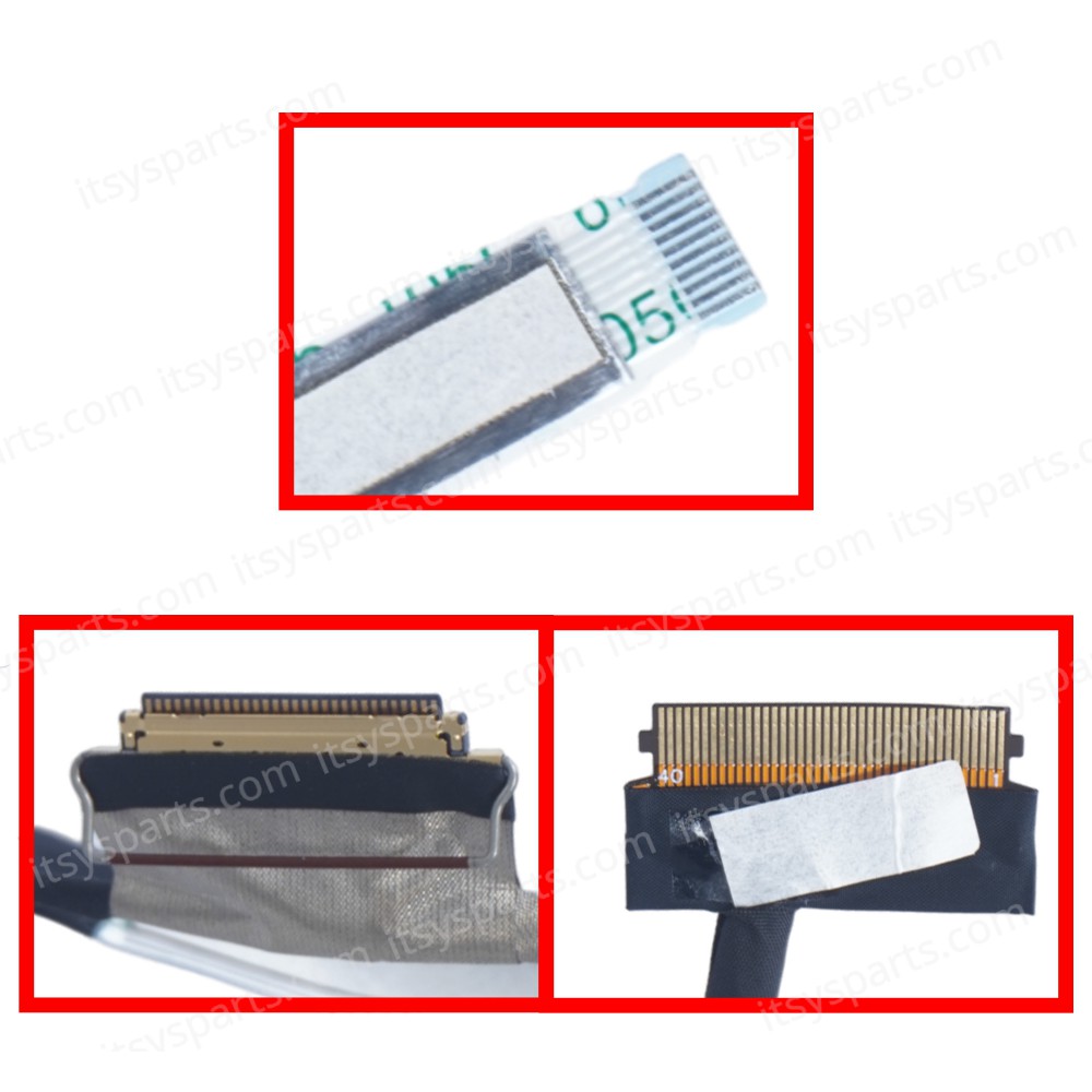 Monitor Cable - Flex Video Screen LCD Cable for Laptop Lenovo Ideapad Gaming 3-15IMH05 81Y4 81Y4001XUS 81Y400CMAU DC020028910 5C10S30063 Non Touch 60Hz eDP 30pins Monitor cable ( Ref.1-FLEX1421 )