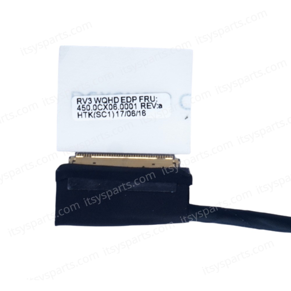 Monitor Cable - Flex Video Screen LCD Cable for Laptop Lenovo X1 Yoga 3rd Gen RV3 WQHD 01AY934 01AY935 450.0CX06.0001 Non Touch eDP 40pins Monitor cable ( Ref.1-FLEX1425 ) Monitor Cable - Flex Video Screen LCD Cable for Laptop Lenovo X1 Yoga 3rd Gen RV3 WQHD 01AY934 01AY935 450.0CX06.0001 Non Touch eDP 40pins Monitor cable ( Ref.1-FLEX1425 )