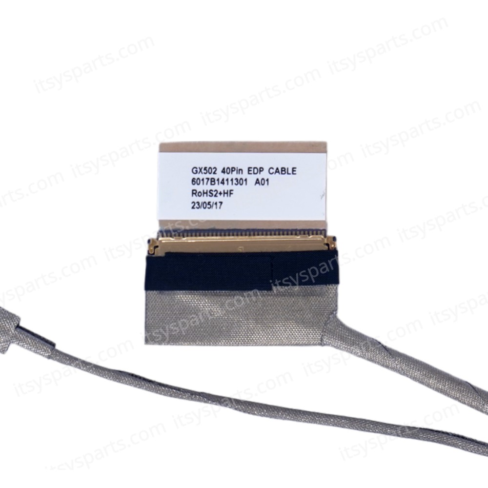 Monitor Cable - Flex Video Screen LCD Cable for Laptop Asus ROG Zephyrus GX502 GU502 GU502GW GU502L GU502LV GU502LU 14005-03020200 14005-03020300 6017B1411301 eDP 40pins 0.5 Pitch Pin Monitor cable ( Ref.1-FLEX1428 ) Monitor Cable - Flex Video Screen LCD Cable for Laptop Asus ROG Zephyrus GX502 GU502 GU502GW GU502L GU502LV GU502LU 14005-03020200 14005-03020300 6017B1411301 eDP 40pins 0.5 Pitch Pin Monitor cable ( Ref.1-FLEX1428 )