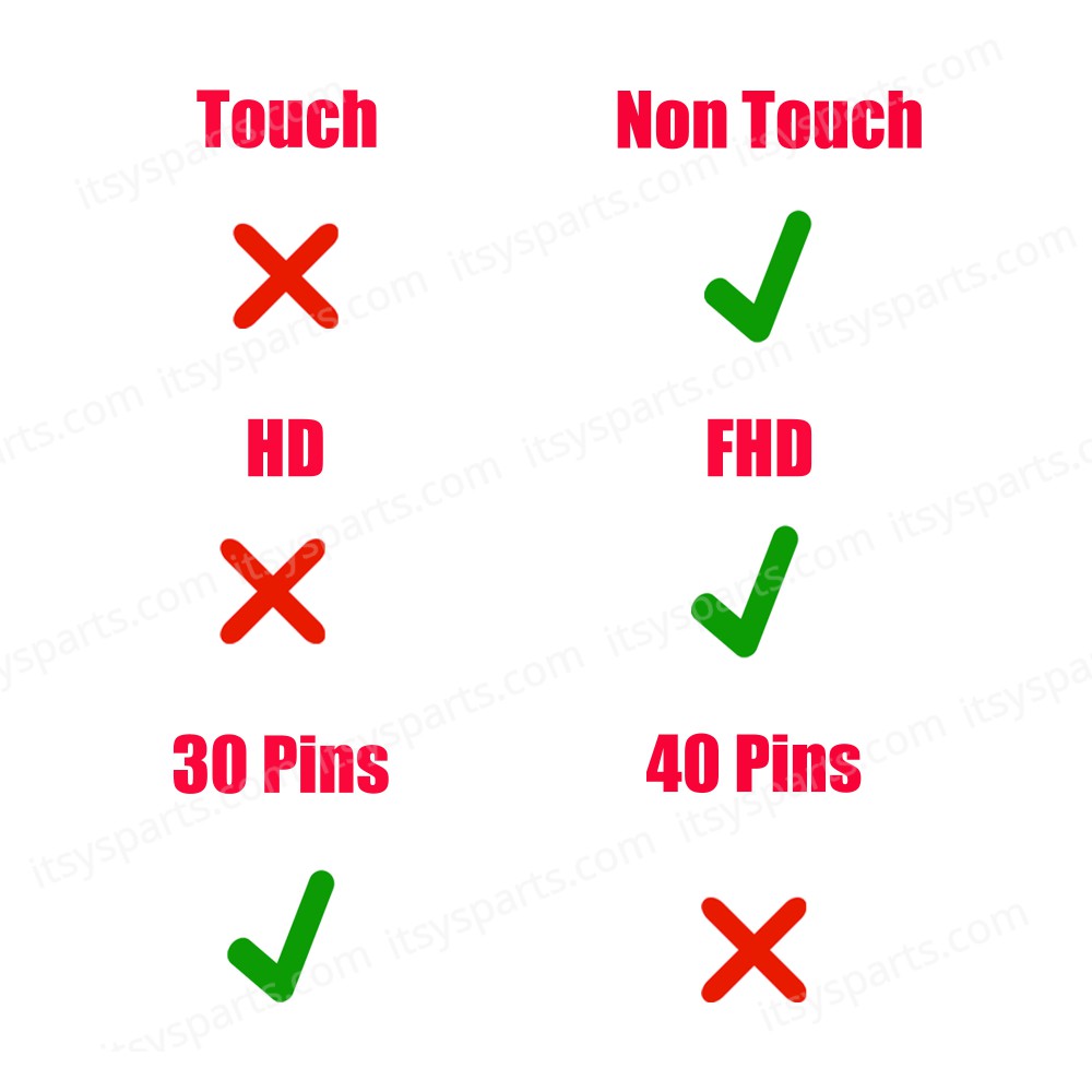 Monitor Cable - Flex Video Screen LCD Cable for Laptop Lenovo K22 K22-80 V720-12 V720-12ISK 5C10N75498 450.0A203.0001 FHD eDP 30pins Monitor cable ( Code 1-FLEX1433 )