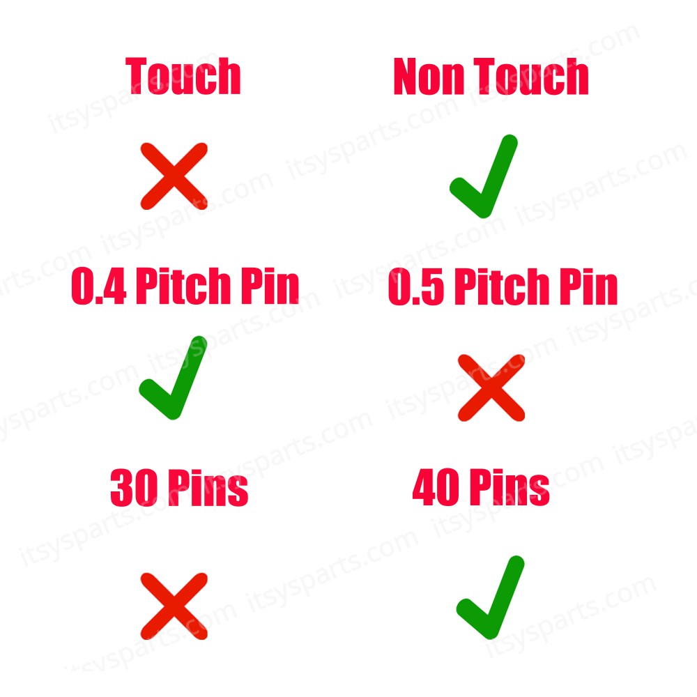 Monitor Cable - Flex Video Screen LCD Cable for Laptop Asus Strix 5plus G713 G713IE G713QM G713QR G713RC 14005-03680500 6017B1547301 300Hz eDP 40pins 0.4 Pitch Pin Monitor cable ( Ref.1-FLEX1436 )