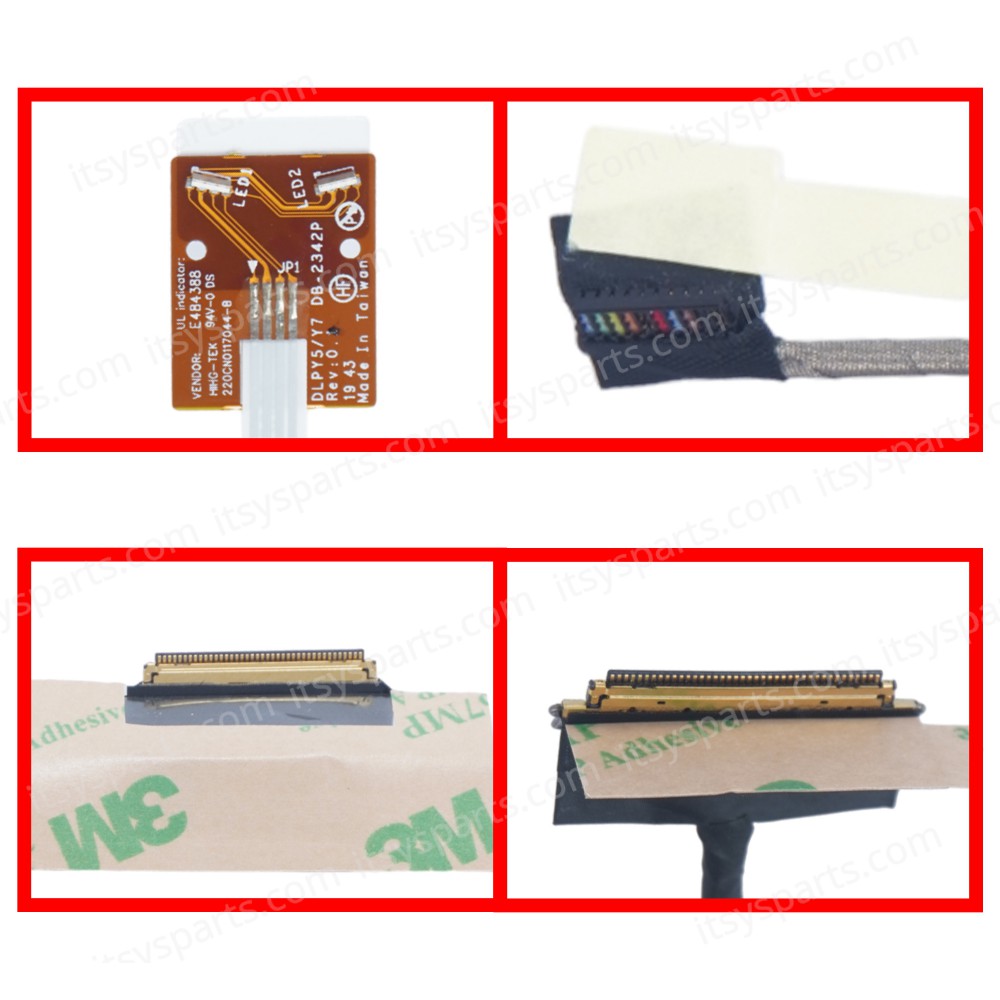 Monitor Cable - Flex Video Screen LCD Cable for Laptop Lenovo Legion Y730-15 Y730-15ICH 81HD Y740-17 Y740-17IRHG DC02C00K800 DLPY5 DLPY7 Non Touch 144Hz eDP 40pins Monitor cable ( Ref.1-FLEX1457 ) Monitor Cable - Flex Video Screen LCD Cable for Laptop Lenovo Legion Y730-15 Y730-15ICH 81HD Y740-17 Y740-17IRHG DC02C00K800 DLPY5 DLPY7 Non Touch 144Hz eDP 40pins Monitor cable ( Ref.1-FLEX1457 )