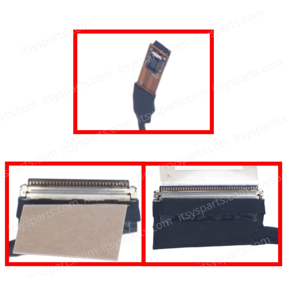 Monitor Cable - Flex Video Screen LCD Cable for Laptop Asus VivoBook 17X X1703 X1703ZA K1703 K1703ZA-WH34 1422-03WG0AS 14005-04180200 Non Touch eDP 30pins 0.5 Pitch Pin Monitor cable ( Ref.1-FLEX1471 )