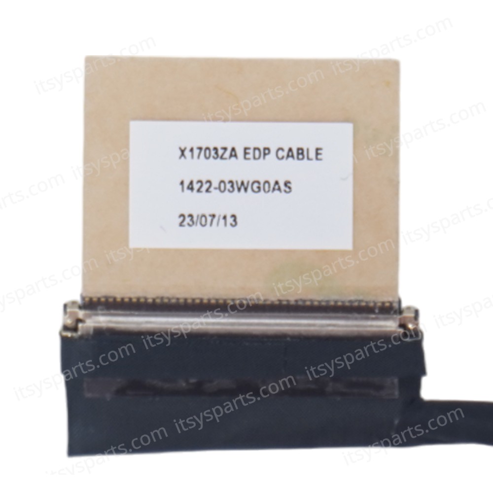 Monitor Cable - Flex Video Screen LCD Cable for Laptop Asus VivoBook 17X X1703 X1703ZA K1703 K1703ZA-WH34 1422-03WG0AS 14005-04180200 Non Touch eDP 30pins 0.5 Pitch Pin Monitor cable ( Ref.1-FLEX1471 )