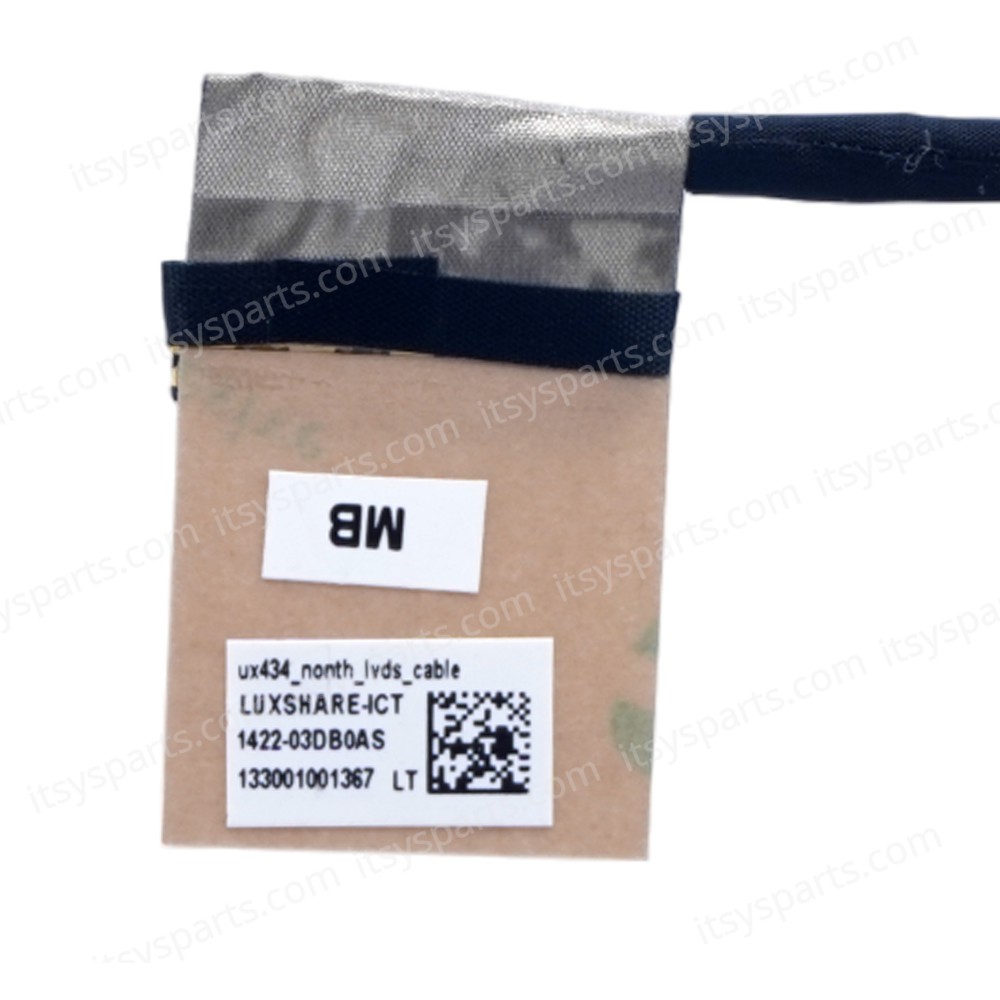 Monitor Cable - Flex Video Screen LCD Cable for Laptop Asus Zenbook 14 UX434 UX434DA UX434IQ UX434FA UX434FL UX434FLC U4600 UX434FAC UX434FAW UX434FQ 1422-03DB0AS Non Touch eDP 30pins Monitor cable ( Code 1-FLEX1480 ) Monitor Cable - Flex Video Screen LCD Cable for Laptop Asus Zenbook 14 UX434 UX434DA UX434IQ UX434FA UX434FL UX434FLC U4600 UX434FAC UX434FAW UX434FQ 1422-03DB0AS Non Touch eDP 30pins Monitor cable ( Code 1-FLEX1480 )