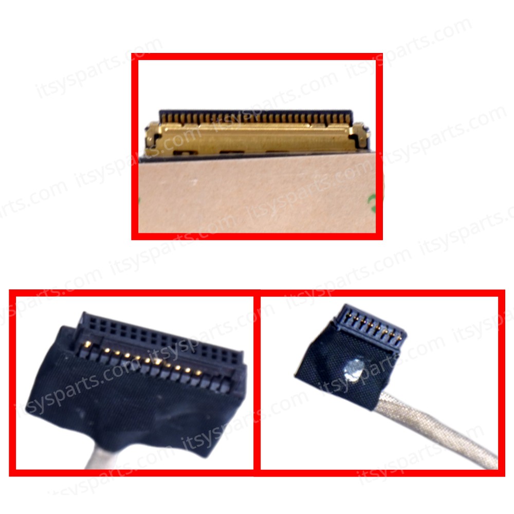 Monitor Cable - Flex Video Screen LCD Cable for Laptop Lenovo E41-50 E41-55-45 E41-45 82BK 82BF 14.0'' 5C10Y95981 DC02003O500 Non Touch eDP 30pins Monitor cable ( Ref.1-FLEX1486 )