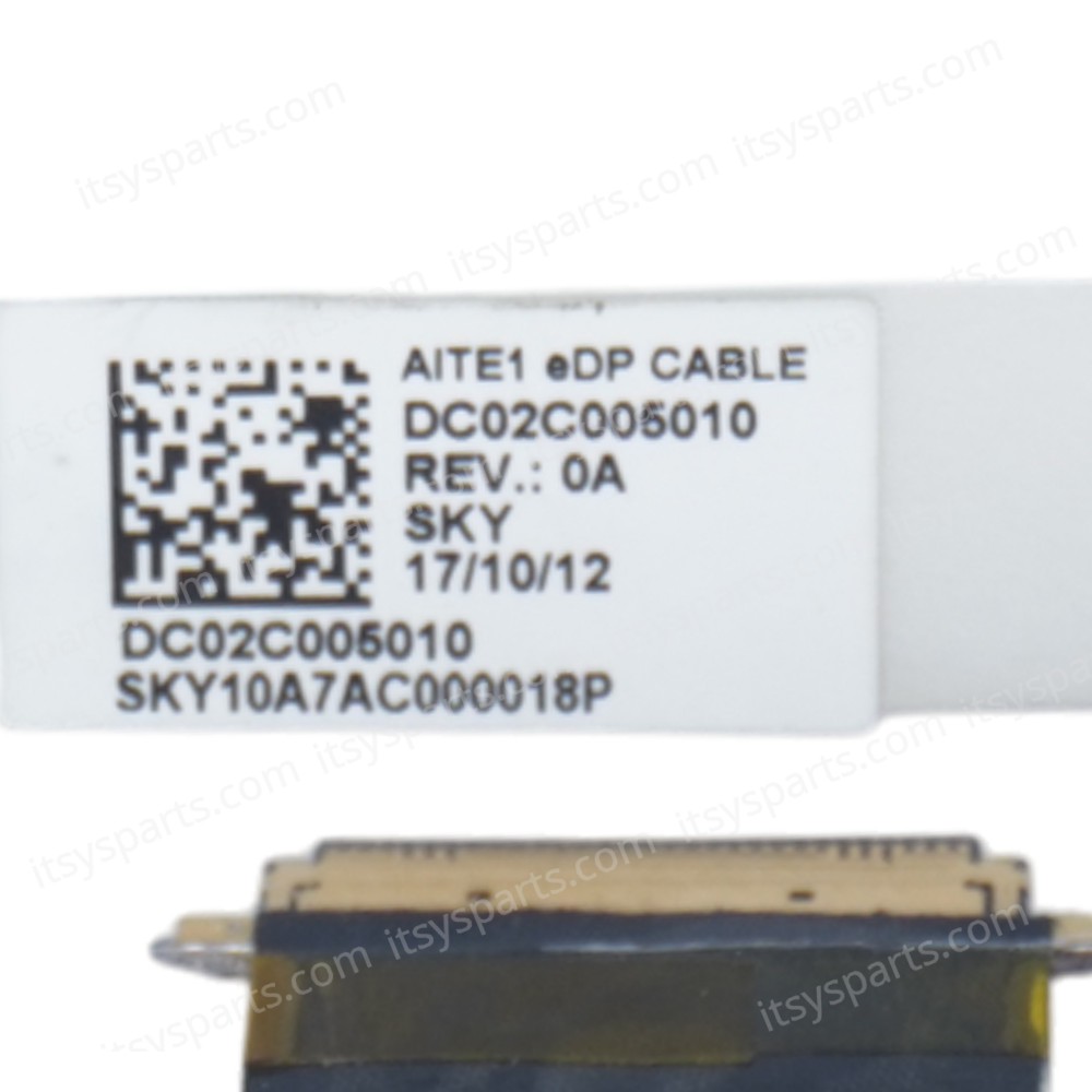 Monitor Cable - Flex Video Screen LCD Cable for Laptop Lenovo Thinkpad E550 20DF /20DG E550C 20E0 E555 E560 20EV /20EW E560C E565 E565-SD-CQ0157 DC02C005010 Non Touch eDP 30pins Monitor cable ( Ref.1-FLEX1500 )