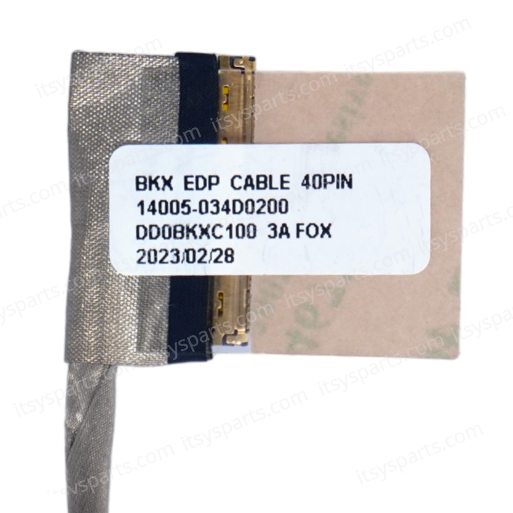 Monitor Cable - Flex Video Screen LCD Cable for Laptop Asus FA506 FA566 TUF506 FA506IC FA566IU 14005-03403400 14005-034D0200 DD0BKXC100 Non Touch eDP 40pins Monitor cable ( Ref.1-FLEX0915 ) Monitor Cable - Flex Video Screen LCD Cable for Laptop Asus FA506 FA566 TUF506 FA506IC FA566IU 14005-03403400 14005-034D0200 DD0BKXC100 Non Touch eDP 40pins Monitor cable ( Ref.1-FLEX0915 )