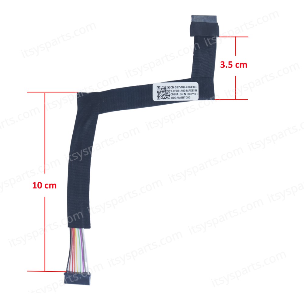 Battery Cable - Battery Cable for Dell Inspiron 15 7547 7548 P41F 87YRH 087YRH DD0AM6BT000 ( Code 1-BTC0048 )