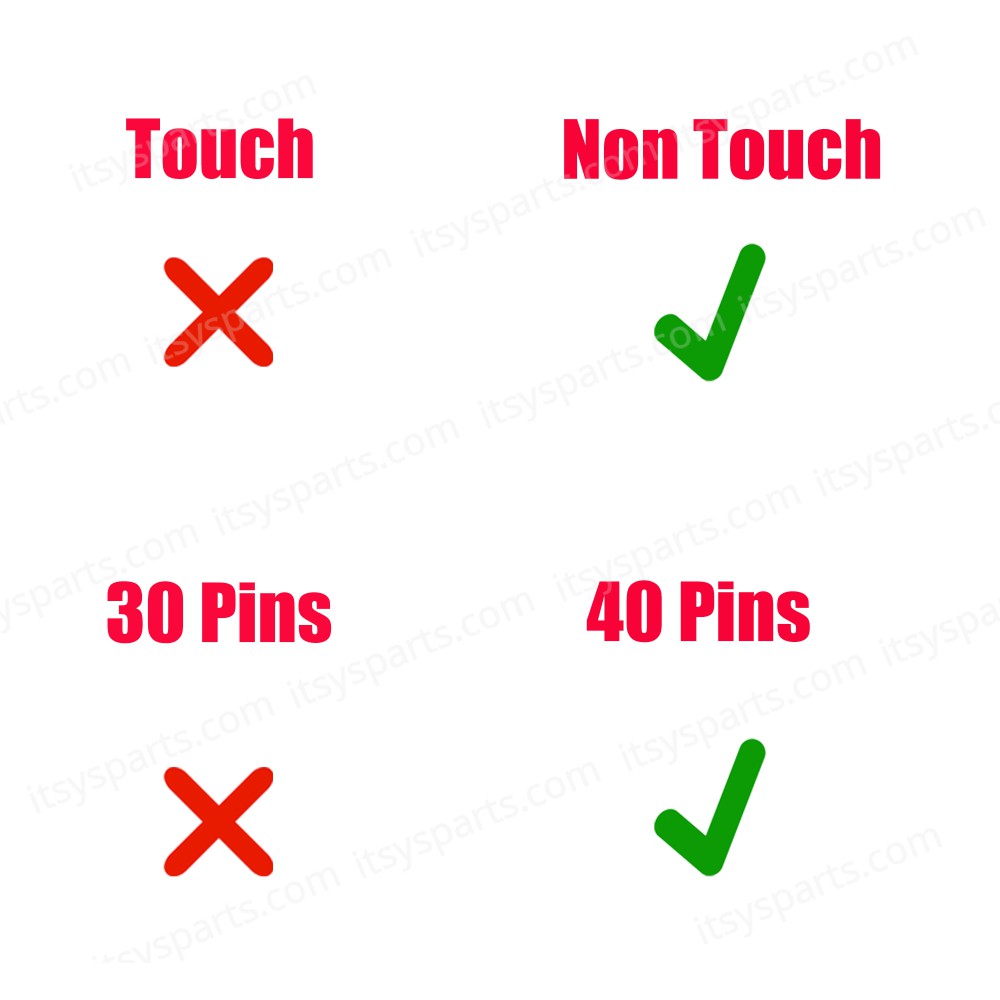 Monitor Cable - Flex Video Screen LCD Cable for Laptop Asus ROG 14 G14 GA401 GA401QH GA401IV GA401IH 6017B1411601 14005-03370300 Non Touch eDP 40pins 0.5 Pitch Pin Monitor cable ( Ref.1-FLEX1517 )