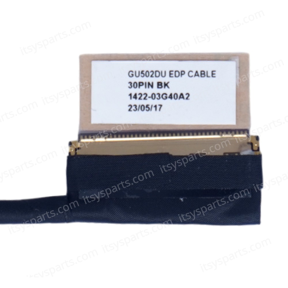 Monitor Cable - Flex Video Screen LCD Cable for Laptop Asus ROG Zephyrus GU502DU GU502LU GU502LW GX502 GA502 1422-03G40A2 14005-03090500 Non Touch eDP 30pins 0.5 Pitch Pin Monitor cable ( Ref.1-FLEX1537 ) Monitor Cable - Flex Video Screen LCD Cable for Laptop Asus ROG Zephyrus GU502DU GU502LU GU502LW GX502 GA502 1422-03G40A2 14005-03090500 Non Touch eDP 30pins 0.5 Pitch Pin Monitor cable ( Ref.1-FLEX1537 )