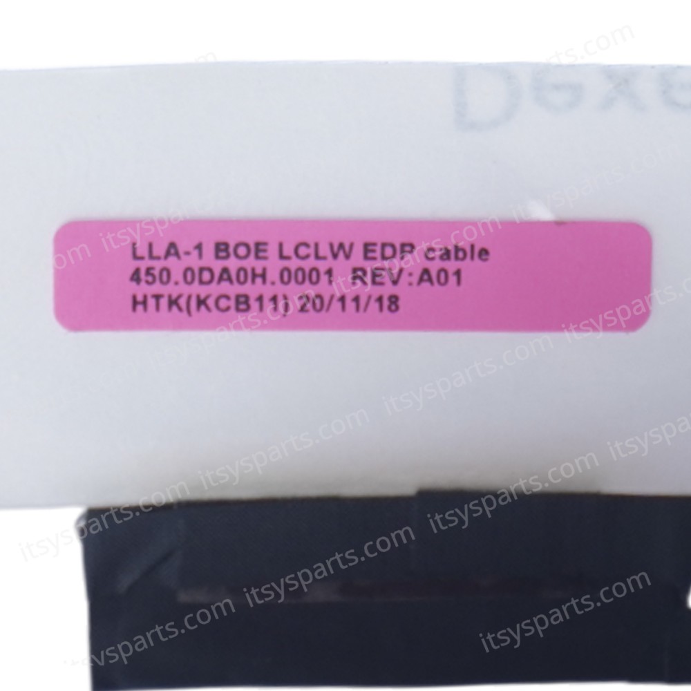 Monitor Cable - Flex Video Screen LCD Cable for Laptop Lenovo ThinkPad 11e 5th Gen 20LQ 20LQS04M00 20LQ-S04M00 20LQS06X00 450.0DA0H.0001 02DC022 Non Touch eDP 40pins 0.5 Pitch Pin Monitor cable ( Ref.1-FLEX1538 )