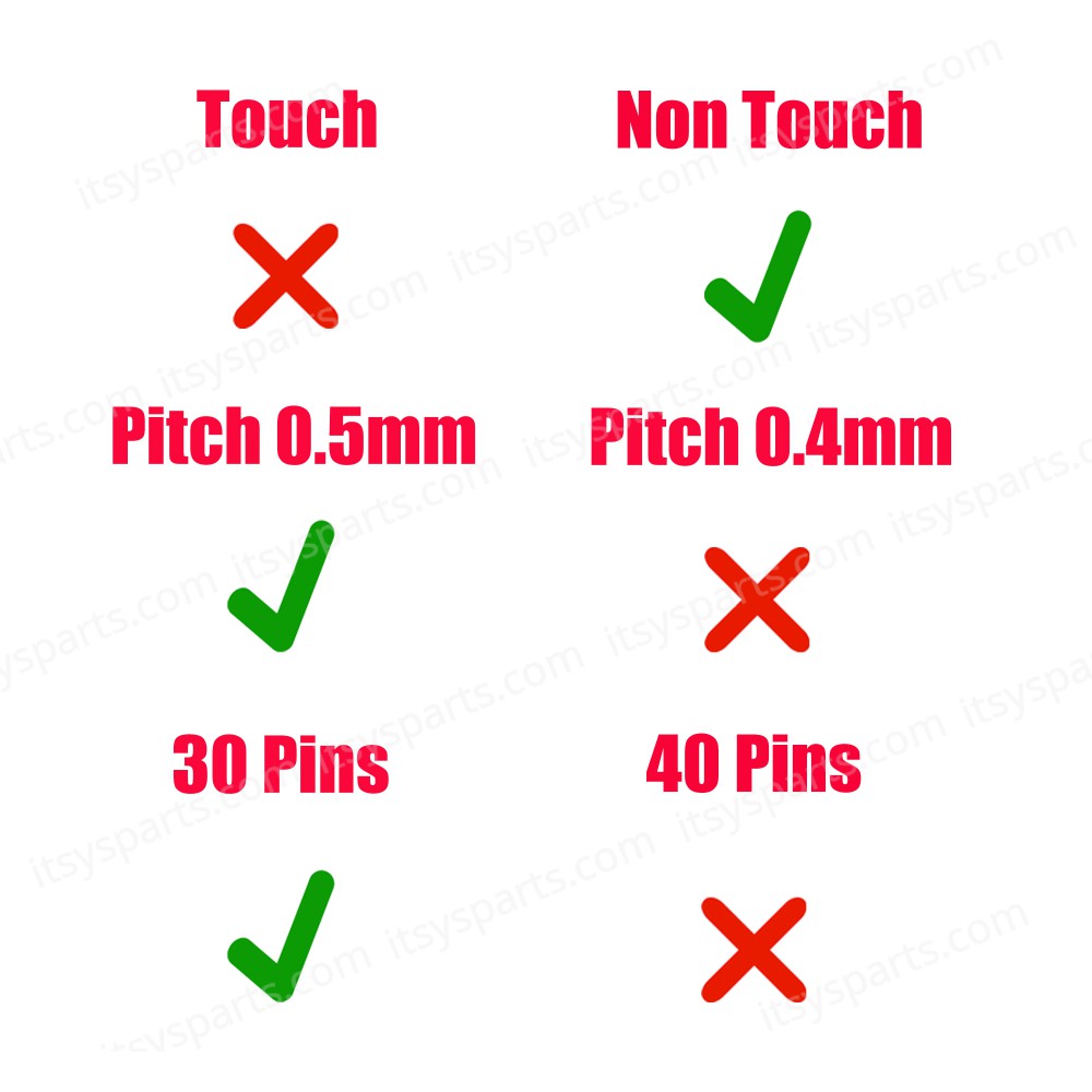 Monitor Cable - Flex Video Screen LCD Cable for Laptop Asus Vivobook X531 S532FA X532 S5500F DD0XKNLC010 Non Touch eDP 30pins Monitor cable ( Code 1-FLEX1545 )