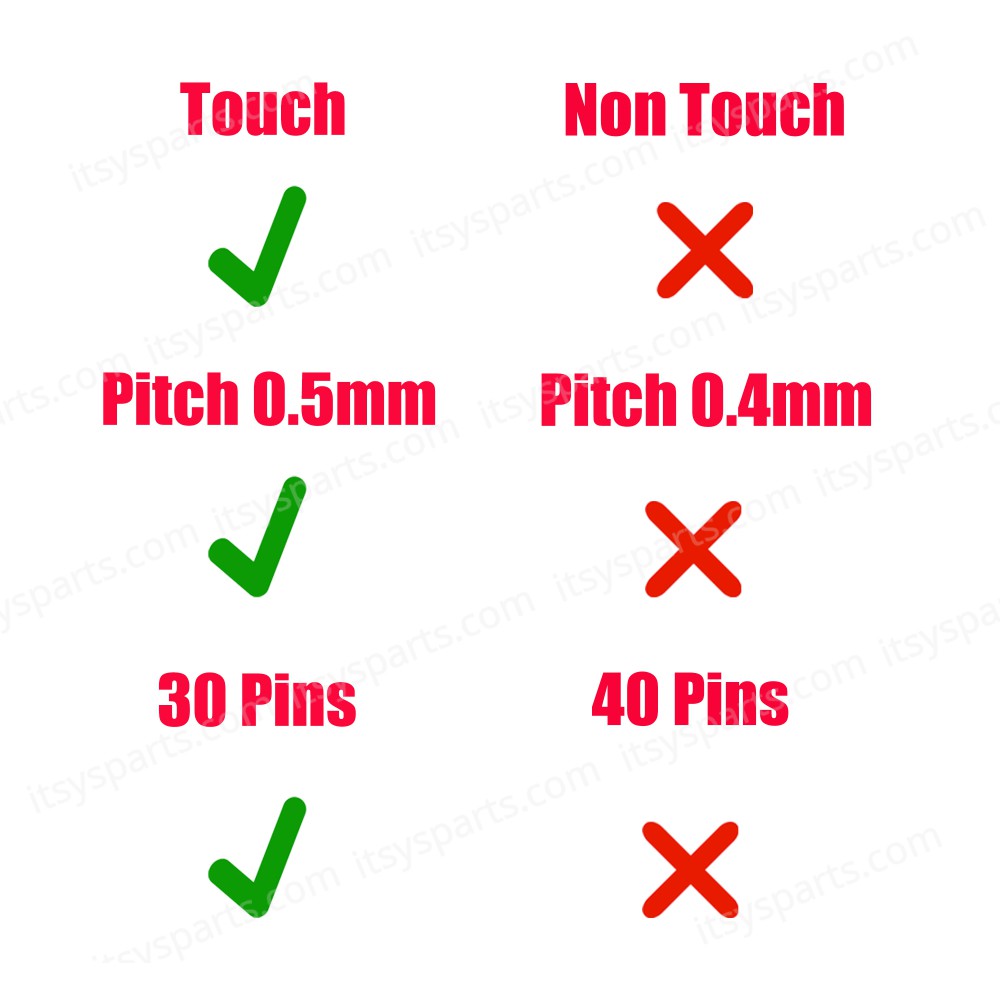 Monitor Cable - Flex Video Screen LCD Cable for Laptop Asus Zenbook UX431F UM431D BX431 S4500F U4500F NB8618 HQ21310290000 Touch eDP 30pins Monitor cable ( Ref.1-FLEX1548 )