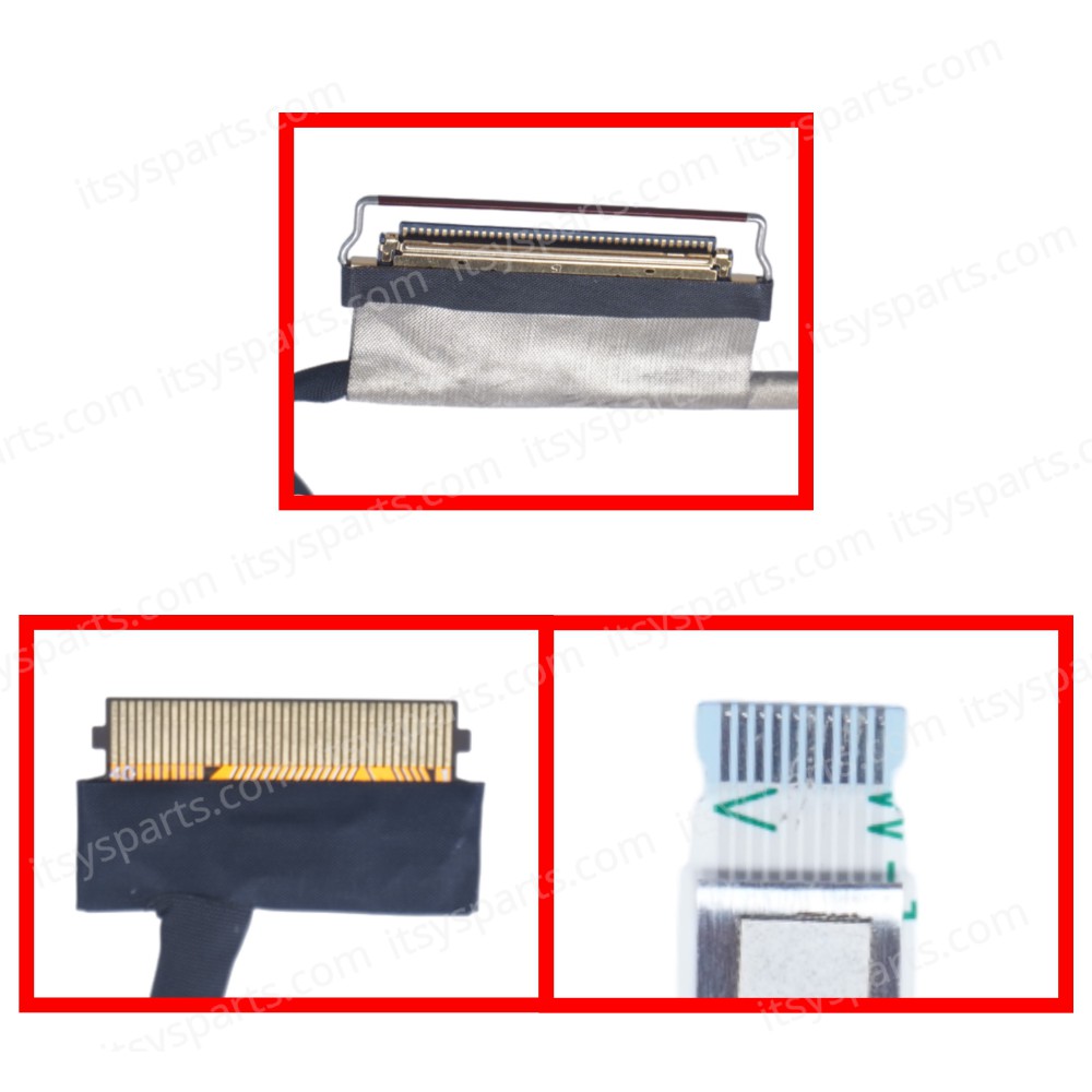 Monitor Cable - Flex Video Screen LCD Cable for Laptop Lenovo Ideapad Gaming 3-15ARH05 3-15IMH05 Creator 5-15IMH05 81Y4 GY530 5C10S30064 DC020028A10 Non Touch eDP 40pins Monitor cable ( Ref.1-FLEX1550 )