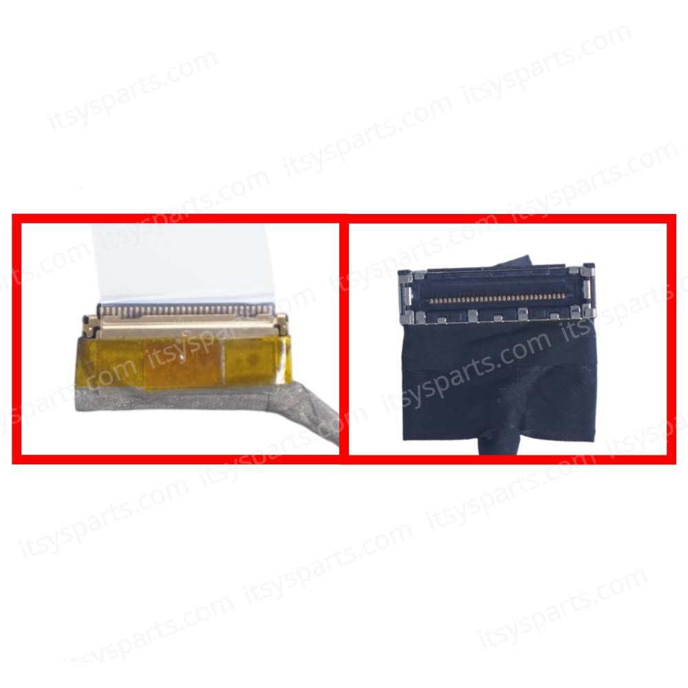 Monitor Cable - Flex Video Screen LCD Cable for Laptop Clevo N85H1 N850RC N850HK N850HJ Machenike T58 T58-T1 6-43-N85H1-020-1N Non Touch FHD eDP 30pins Monitor cable ( Code 1-FLEX1555 )