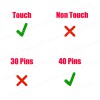 Monitor Cable - Flex Video Screen LCD Cable for Laptop Lenovo ThinkPad X1 Carbon 10th Gen (21CB 21CC) 2022 year SC10T73260 DC02C00TQ10 Touch Screen WUXGA eDP 40pins Monitor cable ( Ref.1-FLEX1569 ) Monitor Cable - Flex Video Screen LCD Cable for Laptop Lenovo ThinkPad X1 Carbon 10th Gen (21CB 21CC) 2022 year SC10T73260 DC02C00TQ10 Touch Screen WUXGA eDP 40pins Monitor cable ( Ref.1-FLEX1569 )