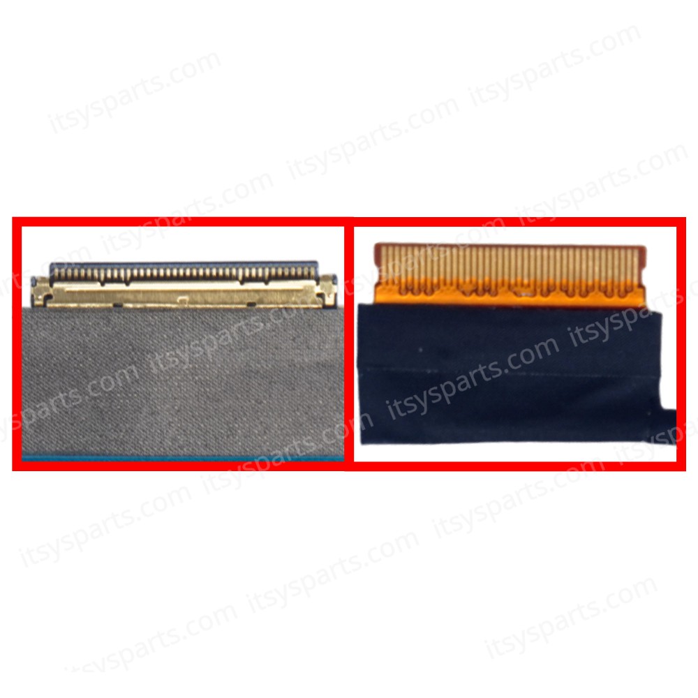 Monitor Cable - Flex Video Screen LCD Cable for Laptop Lenovo Xiaoxin Pro14 IAH5R ARH5R Yoga Slim 7 Pro 14IAH7 5C10S30611 DC02C00Y700 JS47L AMD 120hz eDP 40pins 0.4 Pitch Pin Monitor cable ( Ref.1-FLEX1596 )