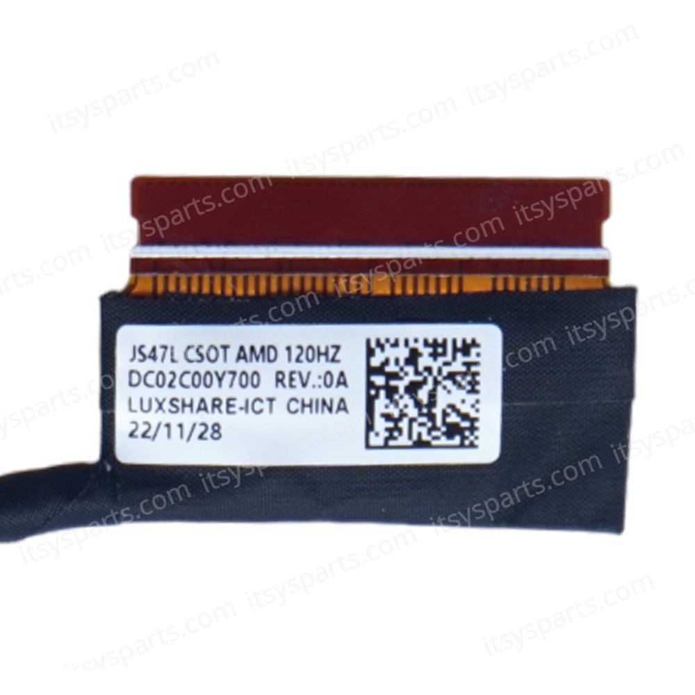Monitor Cable - Flex Video Screen LCD Cable for Laptop Lenovo Xiaoxin Pro14 IAH5R ARH5R Yoga Slim 7 Pro 14IAH7 5C10S30611 DC02C00Y700 JS47L AMD 120hz eDP 40pins 0.4 Pitch Pin Monitor cable ( Ref.1-FLEX1596 )
