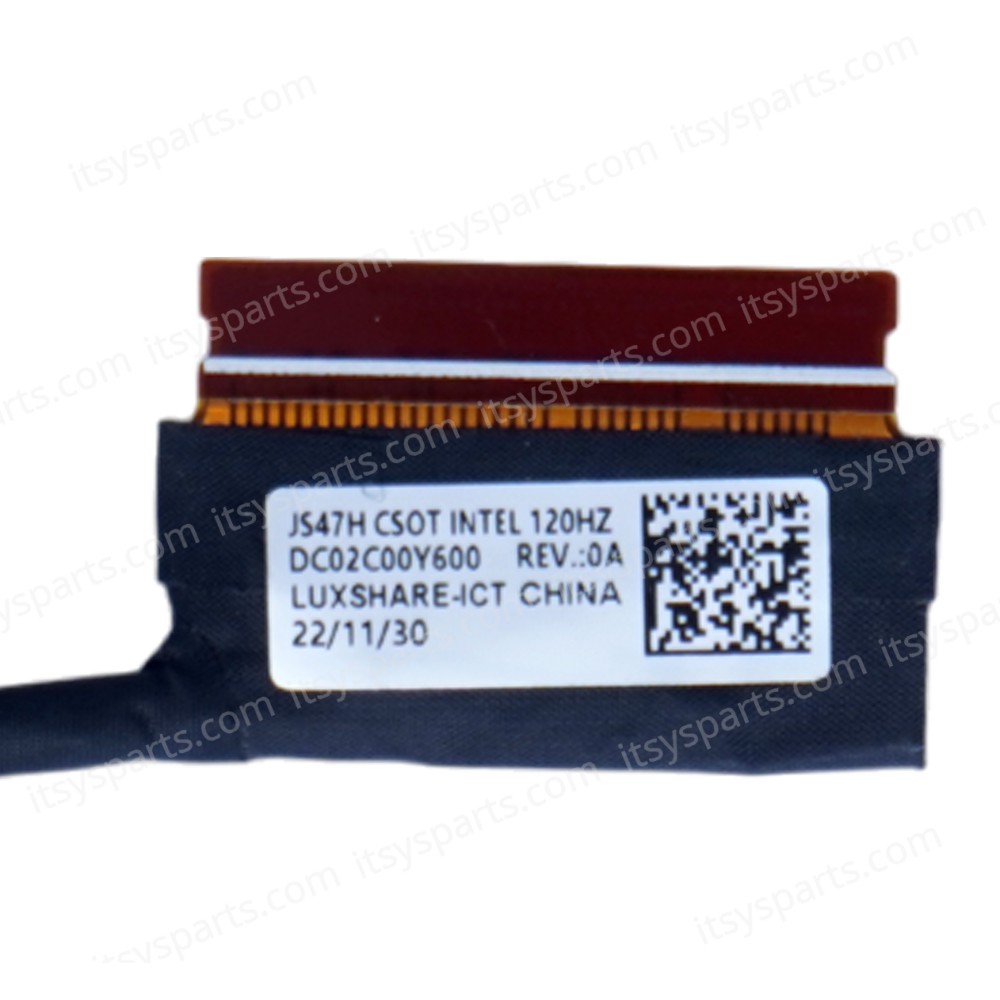 Monitor Cable - Flex Video Screen LCD Cable for Laptop Lenovo Xiaoxin Pro14 IAH5R ARH5R Yoga Slim 7 Pro 14IAH7 5C10S30611 DC02C00Y600 JS47H INTEL 120hz eDP 40pins 0.4 Pitch Pin Monitor cable ( Ref.1-FLEX1597 )