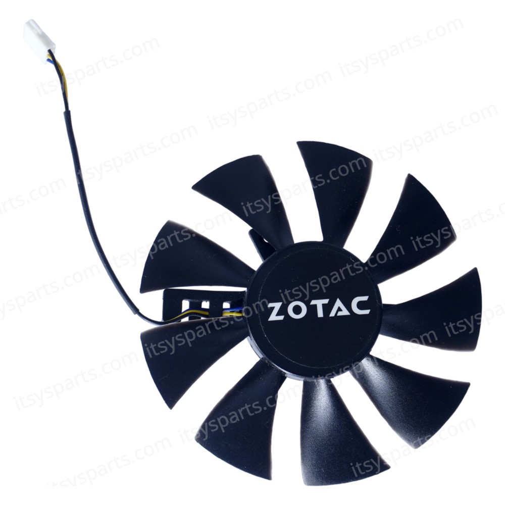 Laptop Fan - GPU Cooling Fan for Zotac GeForce GTX 1060 GTX 1070 Mini GA91S2H GA91S2H-PFTS GA91S2U-PFTA 12V 0.35A 85MM 40MM Graphic Card 3 Pins ( Code 81200 )