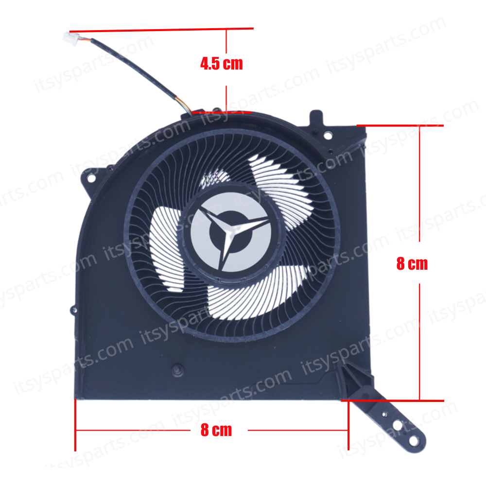 Laptop Fan - GPU Cooling Fan for Lenovo 2021 Savior R9000K Legion 7 16ACH NS85C62 NS85C63 1323FPR DFSAL12E164860 FNKP 4pin ( Code 81222 )