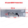 Laptop Keyboard for Dell Latitude E5520 E5520M E5530 E6520 E6530 E6540 Precision M2800 M4600 M4700 PK130VI2A11 0T52J5 T52J5 UK ( SKU.40028UK )