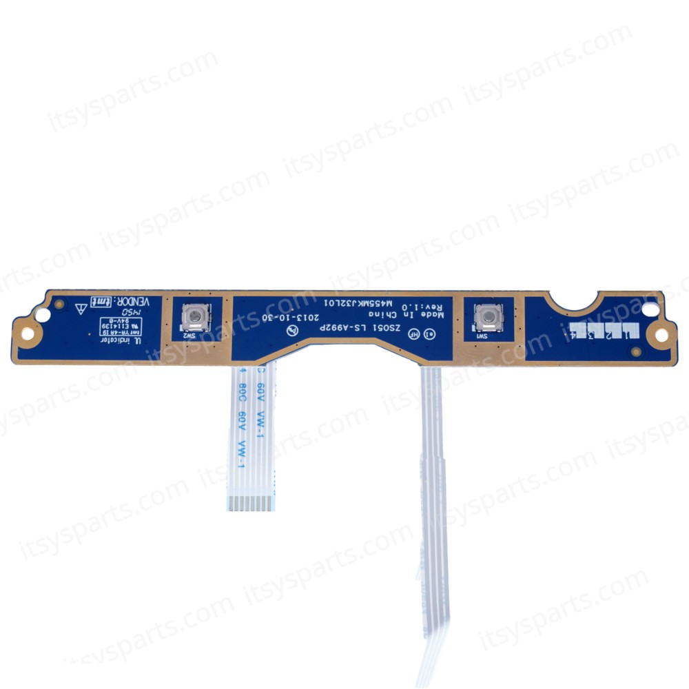 Touchpad Mouse Button Board for Laptop HP Pavilion 15-G 15-G000 15-G100 250 G3 15-R 15-S 256 G3 749651-001 LS-A992P M455MKJ32L01 NBX0001JV00 ZSO51 with cable ( Code 1-BRD161 ) Touchpad Mouse Button Board for Laptop HP Pavilion 15-G 15-G000 15-G100 250 G3 15-R 15-S 256 G3 749651-001 LS-A992P M455MKJ32L01 NBX0001JV00 ZSO51 with cable ( Code 1-BRD161 )