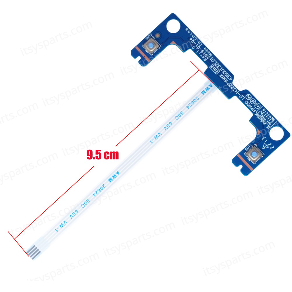 Touchpad Button Board for Laptop HP 15-DW 15S-DU 15-GW 15-GW 15T-DW 15Z-GW 15-DY 15S-DR 15S-DY 15S-DU 15S-GR 15-DW0038WM LS-H322P L52037-001 L52029-001 with cable ( Ref.1-BRD163 ) Touchpad Button Board for Laptop HP 15-DW 15S-DU 15-GW 15-GW 15T-DW 15Z-GW 15-DY 15S-DR 15S-DY 15S-DU 15S-GR 15-DW0038WM LS-H322P L52037-001 L52029-001 with cable ( Ref.1-BRD163 )