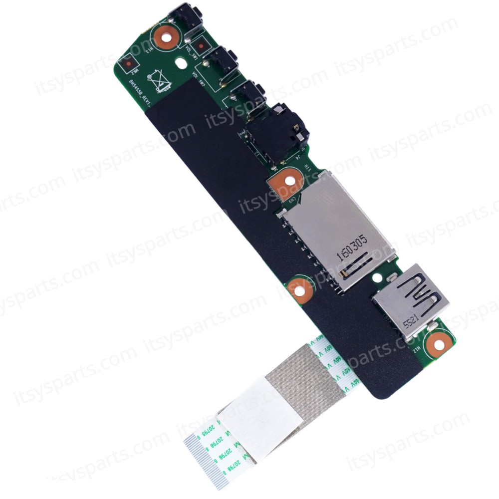 USB - I/O Board for Laptop Lenovo Flex 3-1120 80LX001DAU 80LX001GAU 80LX001FUS 300-11iby 5C50J08435 3005-01533 F12-150625-T-04 Audio SD Card with cable ( Ref.1-BRD172 ) USB - I/O Board for Laptop Lenovo Flex 3-1120 80LX001DAU 80LX001GAU 80LX001FUS 300-11iby 5C50J08435 3005-01533 F12-150625-T-04 Audio SD Card with cable ( Ref.1-BRD172 )