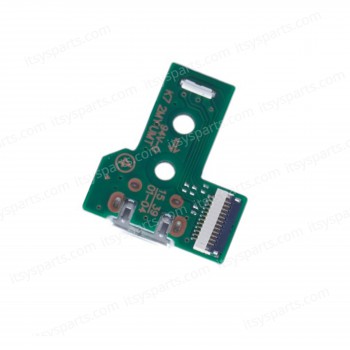 PS4 Dualshock Controller Charging Board - Micro USB Charging Port Board Socket for Sony PS4 Controller JDS-030 12-Pin Board ( Code 1-BRD177 )