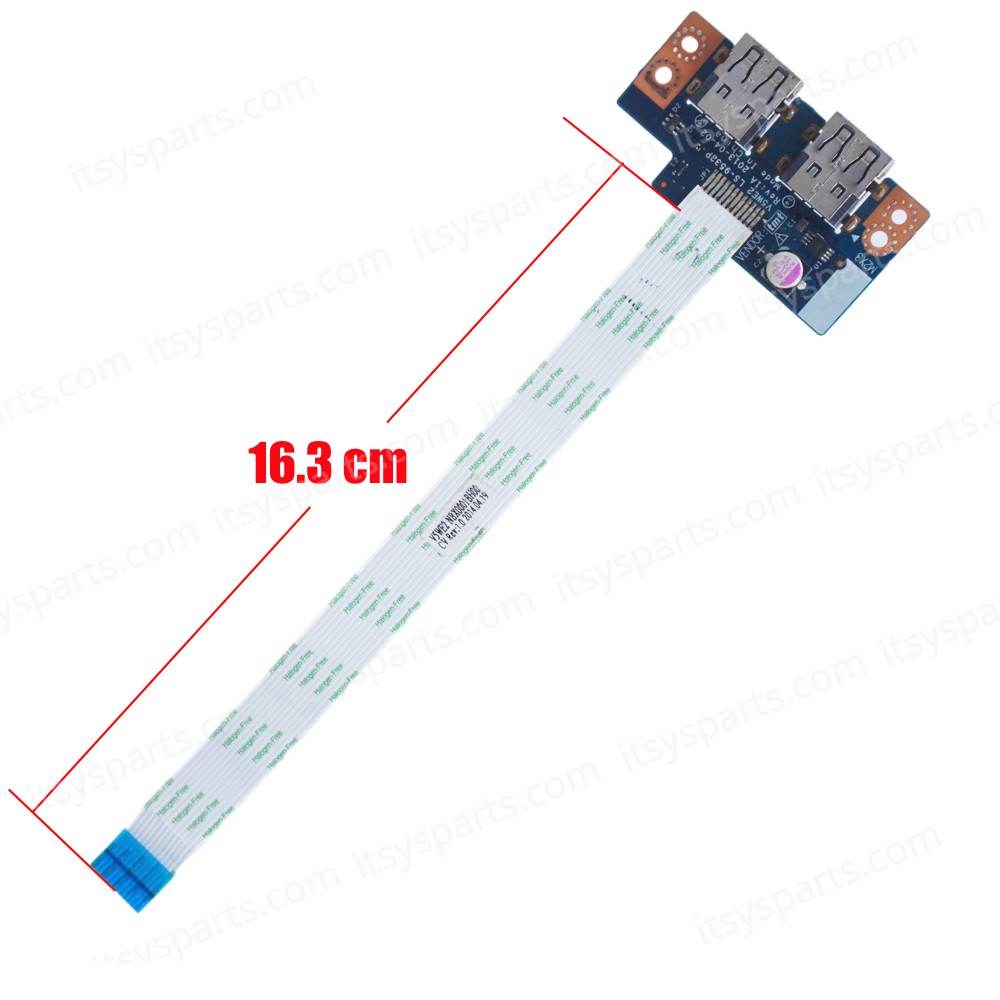 USB Board - USB Board for Laptop Acer Aspire V5-561P V5-531G E1-530 E1-530G E1-570 E1-522 E1-510 E1-510P V5EW2 LS-9532P NBX0001BH00 455NVYBOLO2 55.M8EN2.004 with cable ( Code 1-BRD180 ) USB Board - USB Board for Laptop Acer Aspire V5-561P V5-531G E1-530 E1-530G E1-570 E1-522 E1-510 E1-510P V5EW2 LS-9532P NBX0001BH00 455NVYBOLO2 55.M8EN2.004 with cable ( Code 1-BRD180 )