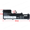 Laptop Battery - Battery for Lenovo Slim 7 16IAH7 82VB 16ARH7 82UX 82UX0001US L20C4PE1 L20L4PE1 5B11N52045 5B11B66552 5B11N52002 15.36V 75Wh 4883mAh with cable 8pins ( Ref.1-BAT0691 )