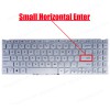 Keyboard - Laptop Keyboard for Asus VivoBook 15 M515 M515D M515DA M515DAP M515UA R515L R515SA R515MA D515 D515D D515DA D515U D515UA US No Frame Silver ( SKU.40684USSIL )