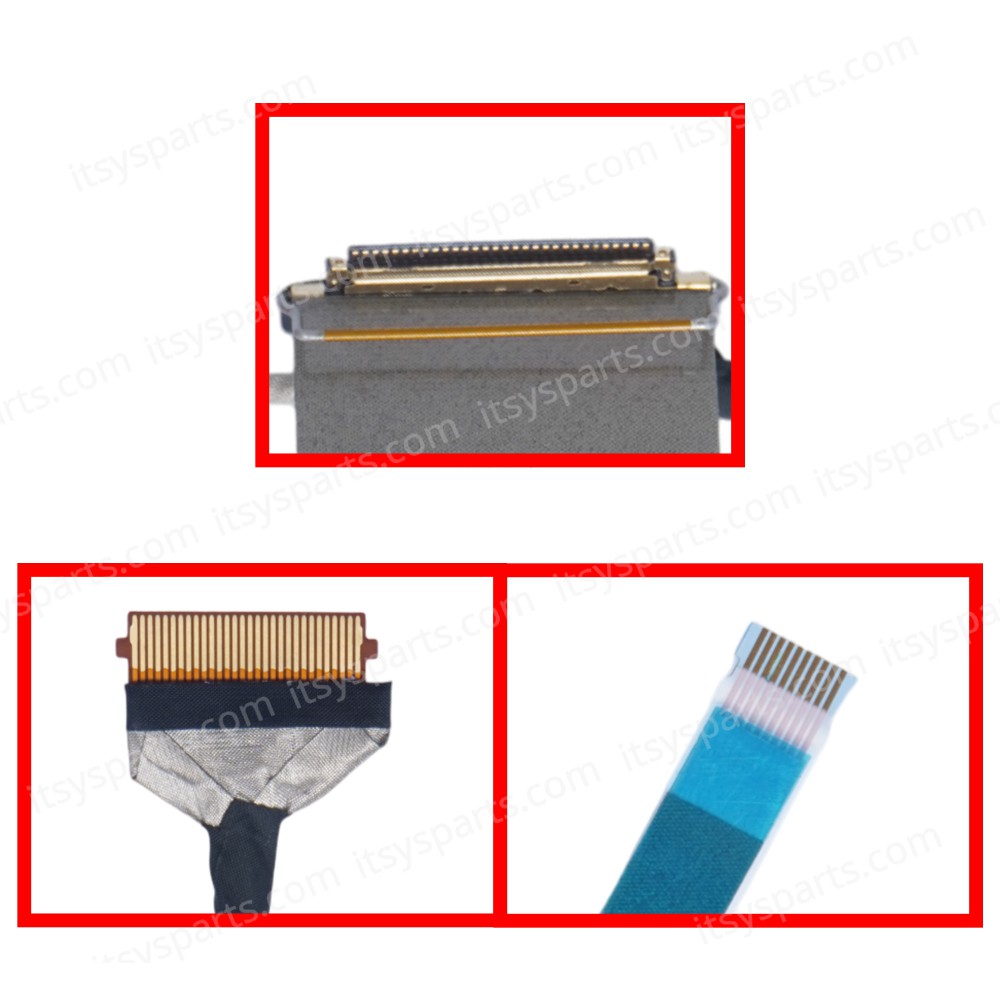 Monitor Cable - Flex Video Screen LCD Cable for Laptop Lenovo IdeaPad Slim 3 14IAN8 3 14IRH8 14IRH8 14IRU8 5C10S30645 5C10S30646 5C10S30941 Non Touch eDP 30pins Monitor cable ( Ref.1-FLEX1622 )