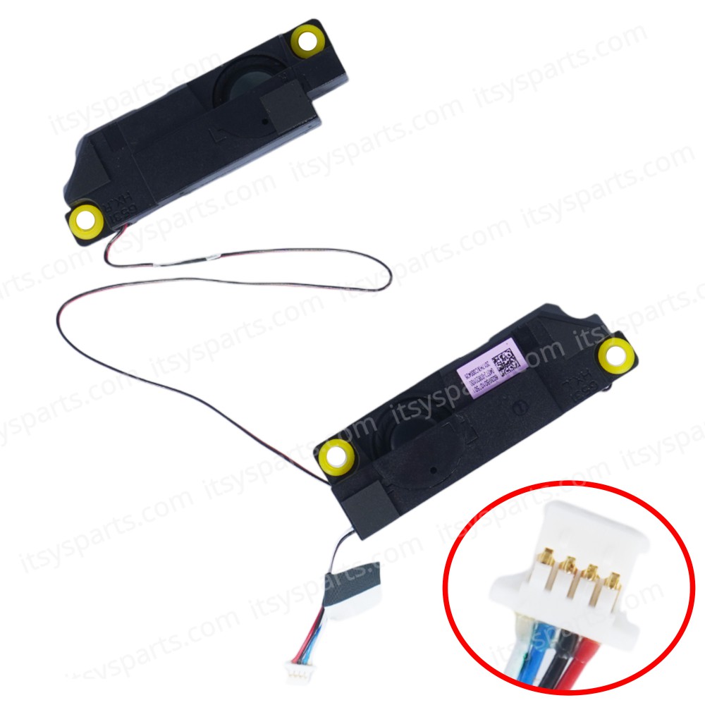 Speaker Set - Speakers Pair for Laptop Asus ROG Strix G531G G531 G531GT G531GW G532LV G531GV G512LW G512LU G512LWS 6039B0107501 04072-03250100 Left+Right ( Ref.1-SPKR055 )