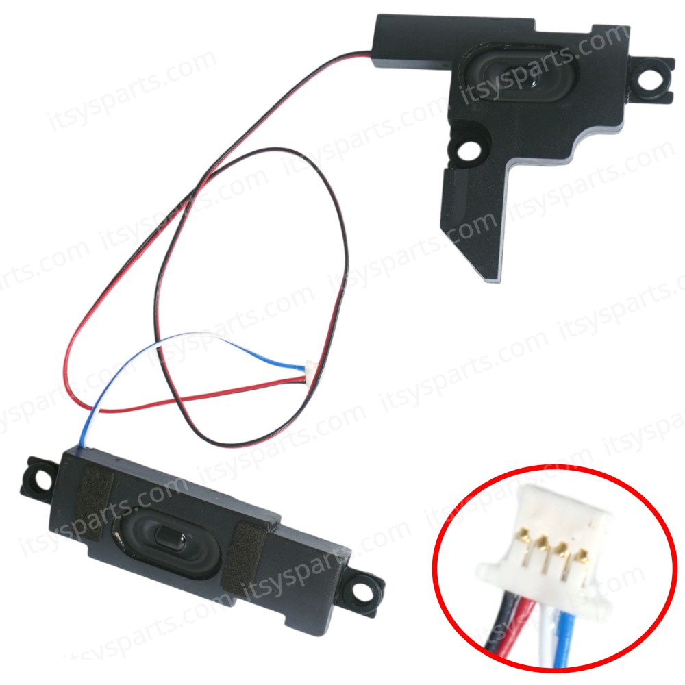 Speaker Set - Speakers Pair for Laptop HP 15-A 15-AC 15-AF 15-AY 15-AJ 15-BE 15-BA 250 G4 255 G4 256 G4 250 G5 15G-AD 15G-AJ TPN-C125 TPN-C126 PK23000R200 813965-001 Left+Right ( Ref.1-SPKR068 )