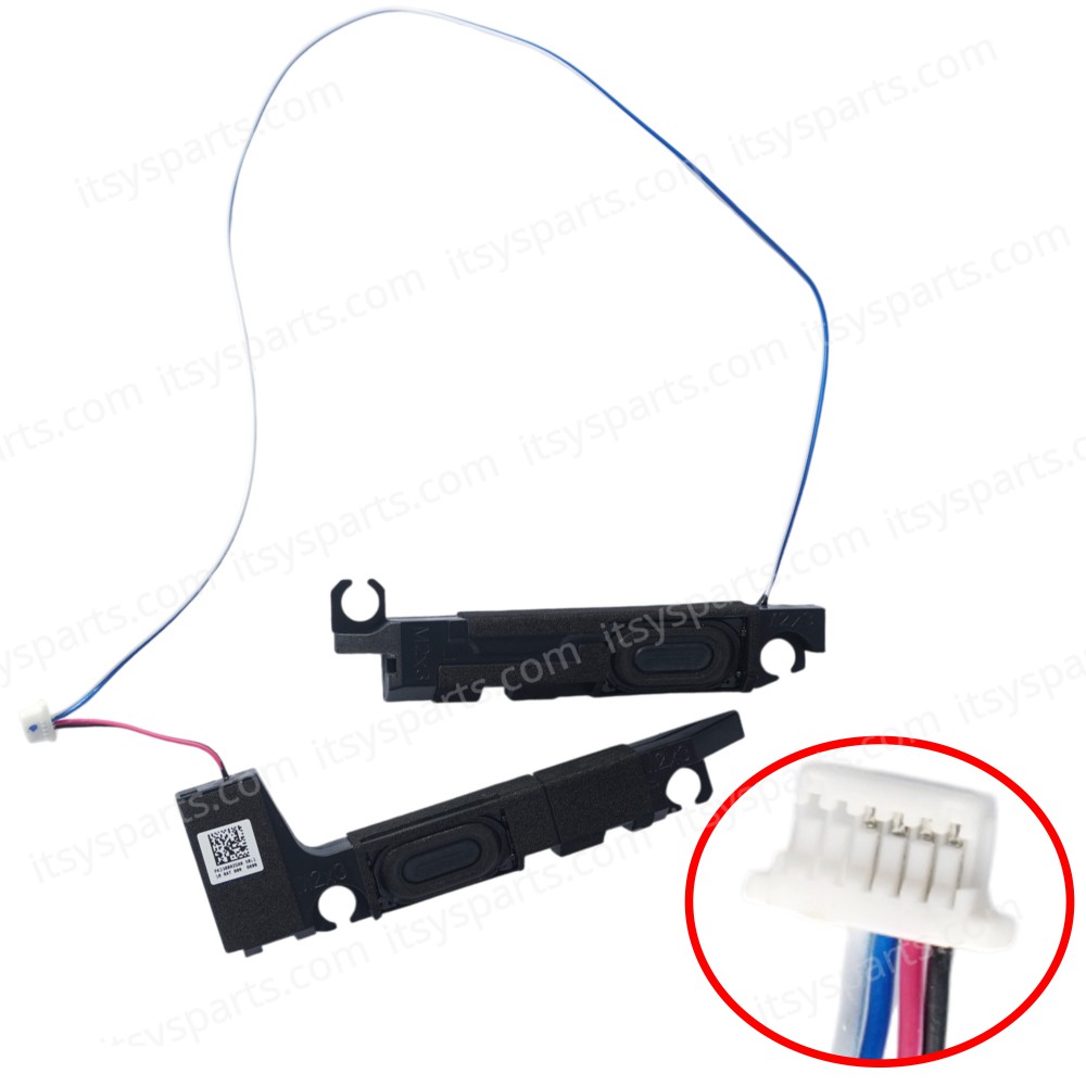Speaker Set - Speakers Pair for Laptop HP Omen 15-DH 15-DH1019NR 15-DH1070WM 15-DH1054NR L57342-001 L61545-001 PK23000ZG00 7QS27PA TPN-C134 Left+Right ( Ref.1-SPKR074 )