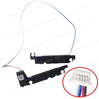 Speaker Set - Speakers Pair for Laptop HP Omen 15-DH 15-DH1019NR 15-DH1070WM 15-DH1054NR L57342-001 L61545-001 PK23000ZG00 7QS27PA TPN-C134 Left+Right ( Ref.1-SPKR074 )