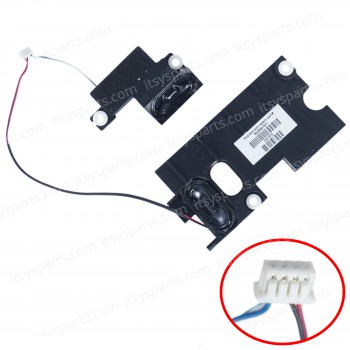 Speaker Set - Speakers Pair for Laptop HP EliteBook 8560w H1W46UP H0F34EP QY081US 8570w A3R66ES A7C39AV A7C40AV A7C41AV 652669-001 Speaker Assembly Left+Right ( Ref.1-SPKR077 )