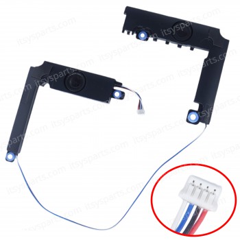 Speaker Set - Speakers Pair for Laptop Asus Vivobook X512 F512 F512J F512JA F512D F512DA X512JA X512UF X512UB A512UA K512FA K512JA 04072-03030300 Left+Right ( Ref.1-SPKR078 )