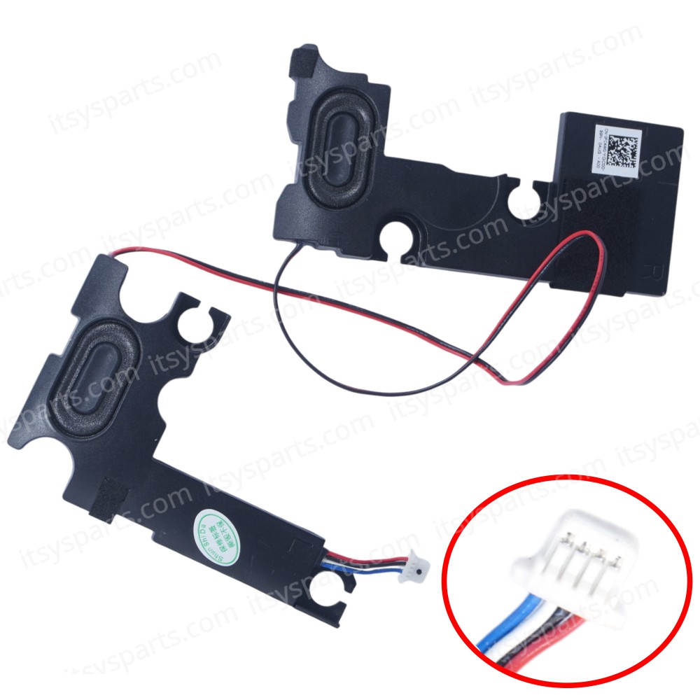 Speaker Set - Speakers Pair for Laptop Dell Inspiron 14 3482 3480 3481 3493 Vostro 3480 3481 3490 3491 FC4WG 0FC4WG CN-0FC4WG PK23000Y400 Left+Right ( Ref.1-SPKR084 )