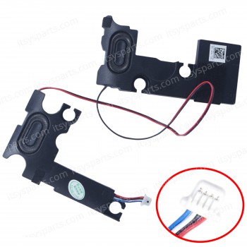 Speaker Set - Speakers Pair for Laptop Dell Inspiron 14 3482 3480 3481 3493 Vostro 3480 3481 3490 3491 FC4WG 0FC4WG CN-0FC4WG PK23000Y400 Left+Right ( Ref.1-SPKR084 )