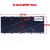 Keyboard Laptop HP ProBook 430 G1 727765-151 727765-001 727765001 H6E32EA H6E33EA 1H6P49EA H6P49EAR H6P58EA H6P65EA H6P76EA H6Q43EA 727765-001 727765-031 ( Code 40089US )