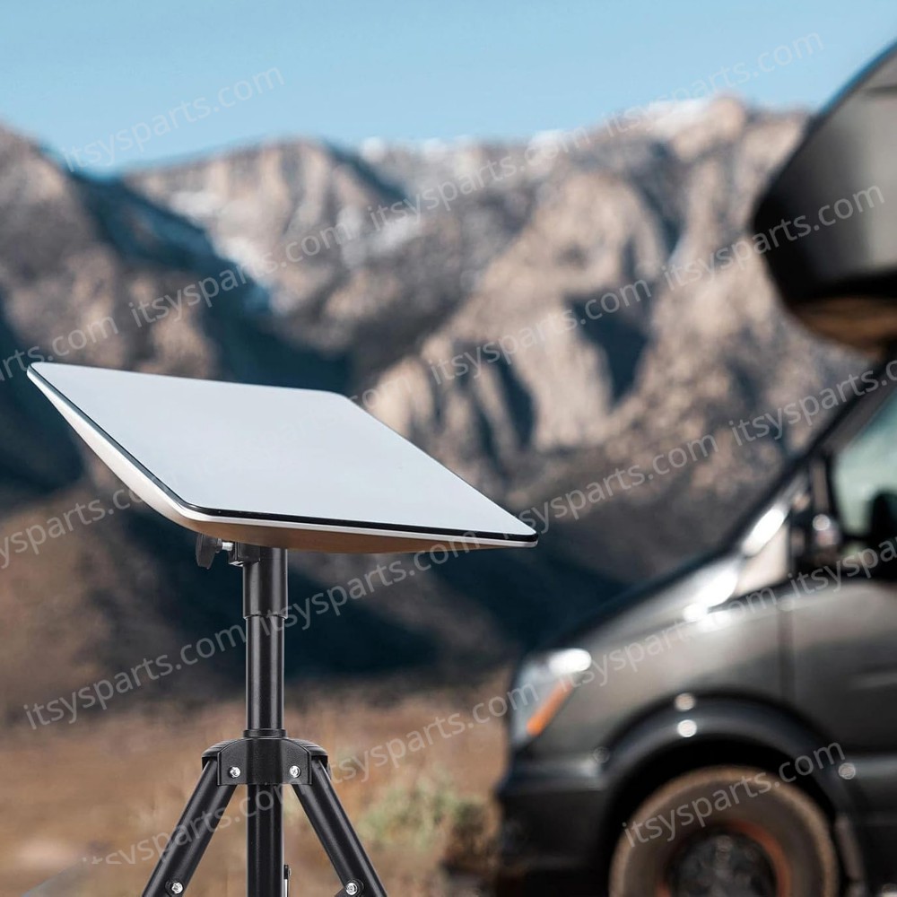 Foldable Tripod Stand for Starlink Gen 2 Stainless Steel Adjustable Antenna Mount Bracket for Roof, Camping, RVs, yachts ( SKU.1-PER0030 )