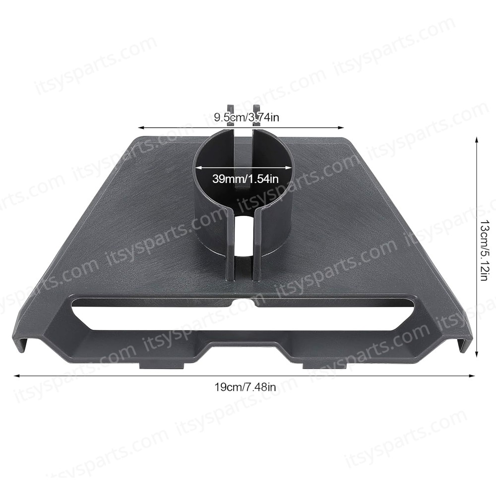 Pole Adapter Mounting Kit Compatible with Starlink Gen 3 V3 Kickstand Dish Tube Adapter Gray ( SKU.1-PER0034 )