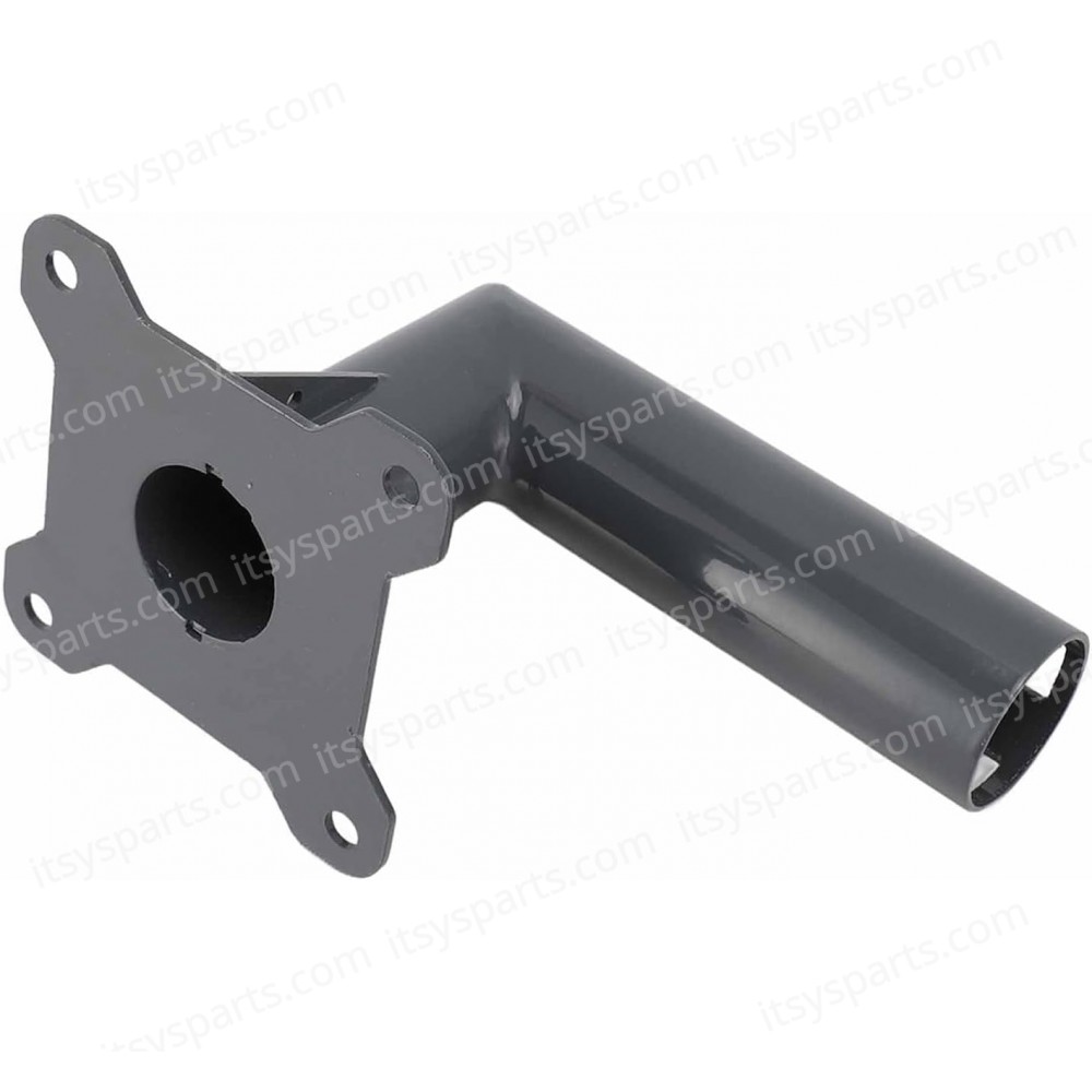 Short Roof Wall Mount with Pole for Starlink V2 Internet Kit Satellite Aluminium Gray ( SKU.1-PER0038 )