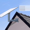 Starlink Long Wall Mount Pipe Adapter Gen 2 V2 Starlink Pole Roof Mount Gray ( SKU.1-PER0037 )