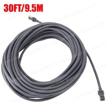 Replacement Cable For Starlink Ethernet Cable Gen 3 Satellite V3 Dish Router Outdoor up to 1200Mbps Waterproof Gray 30FT/9.5M 26AWG Wire ( SKU.1-PER0036 )